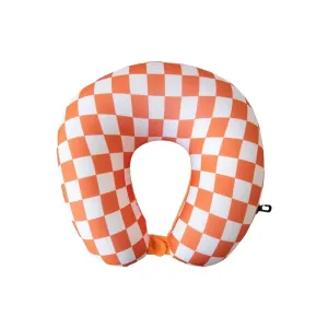 U-Shape Travel Neck Pillow -727010 Orange And White