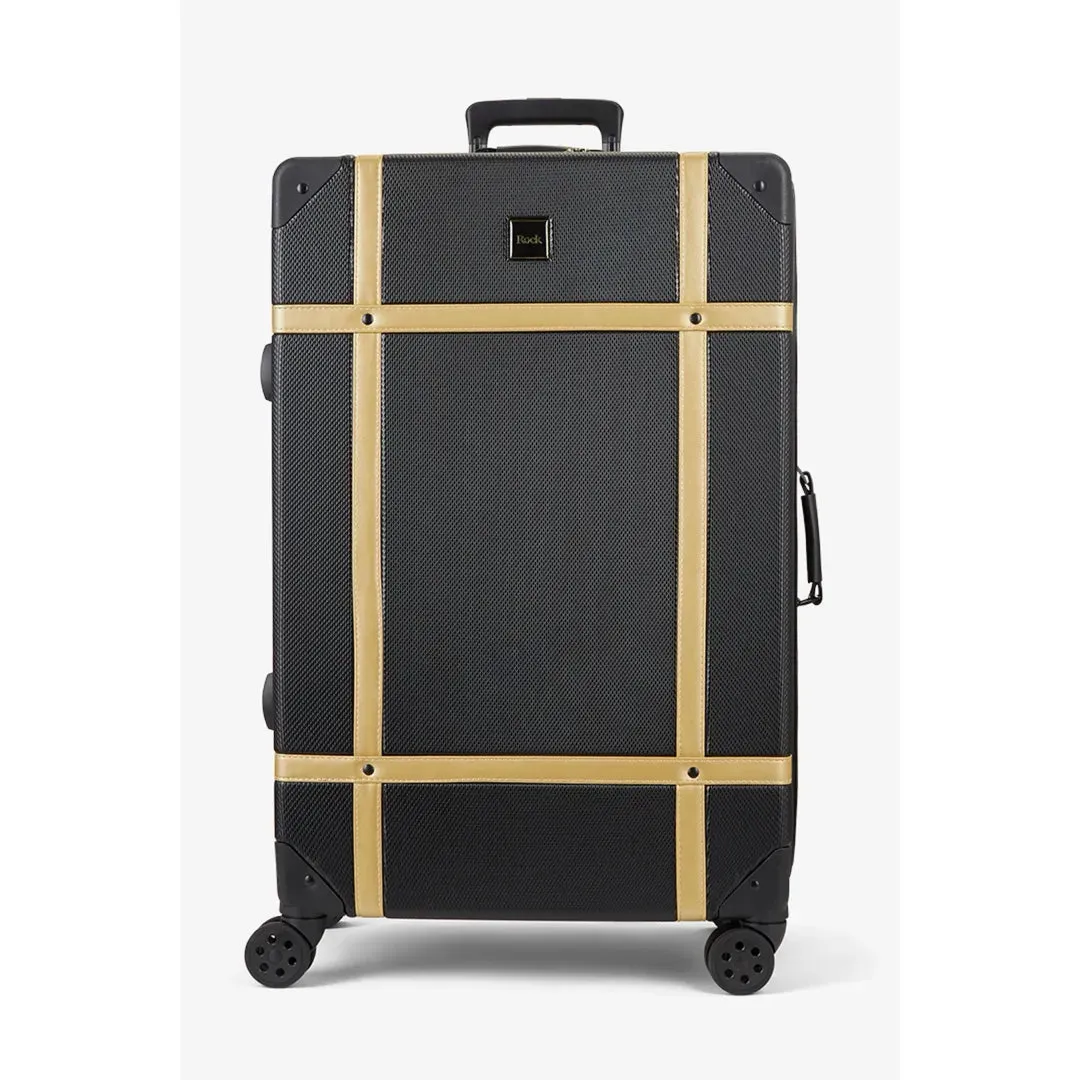 Vintage - Suitcase Hard-Shell 4 Spinner Wheels Travel Bag