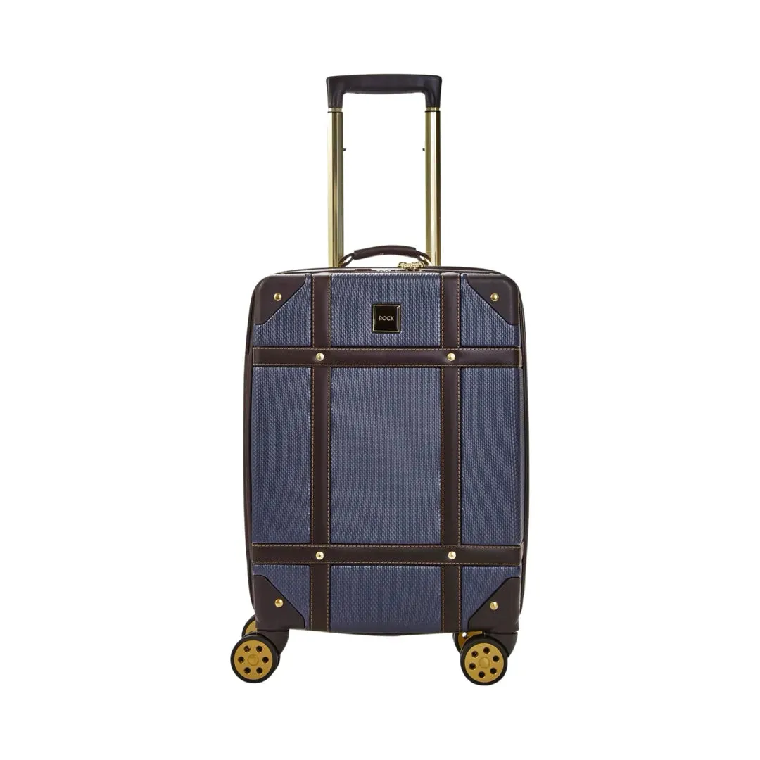 Vintage - Suitcase Hard-Shell 4 Spinner Wheels Travel Bag