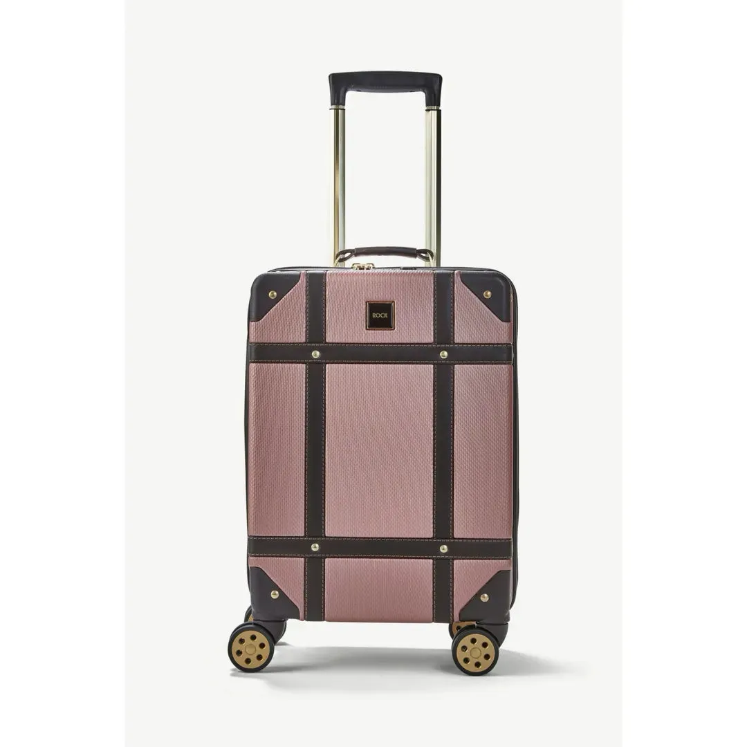 Vintage - Suitcase Hard-Shell 4 Spinner Wheels Travel Bag
