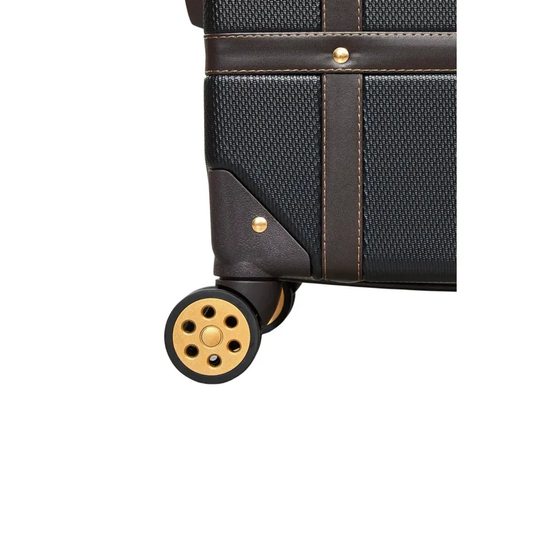 Vintage - Suitcase Hard-Shell 4 Spinner Wheels Travel Bag