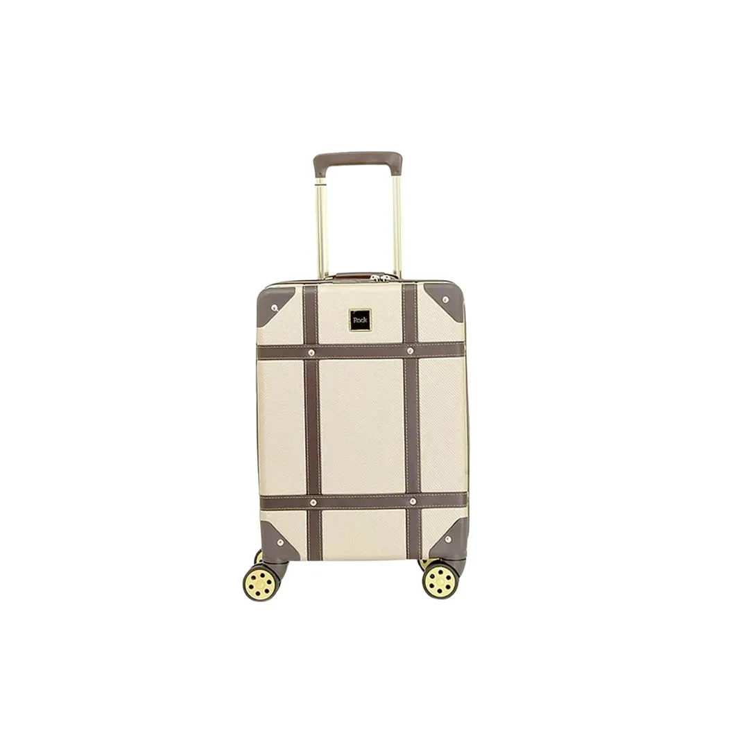 Vintage - Suitcase Hard-Shell 4 Spinner Wheels Travel Bag