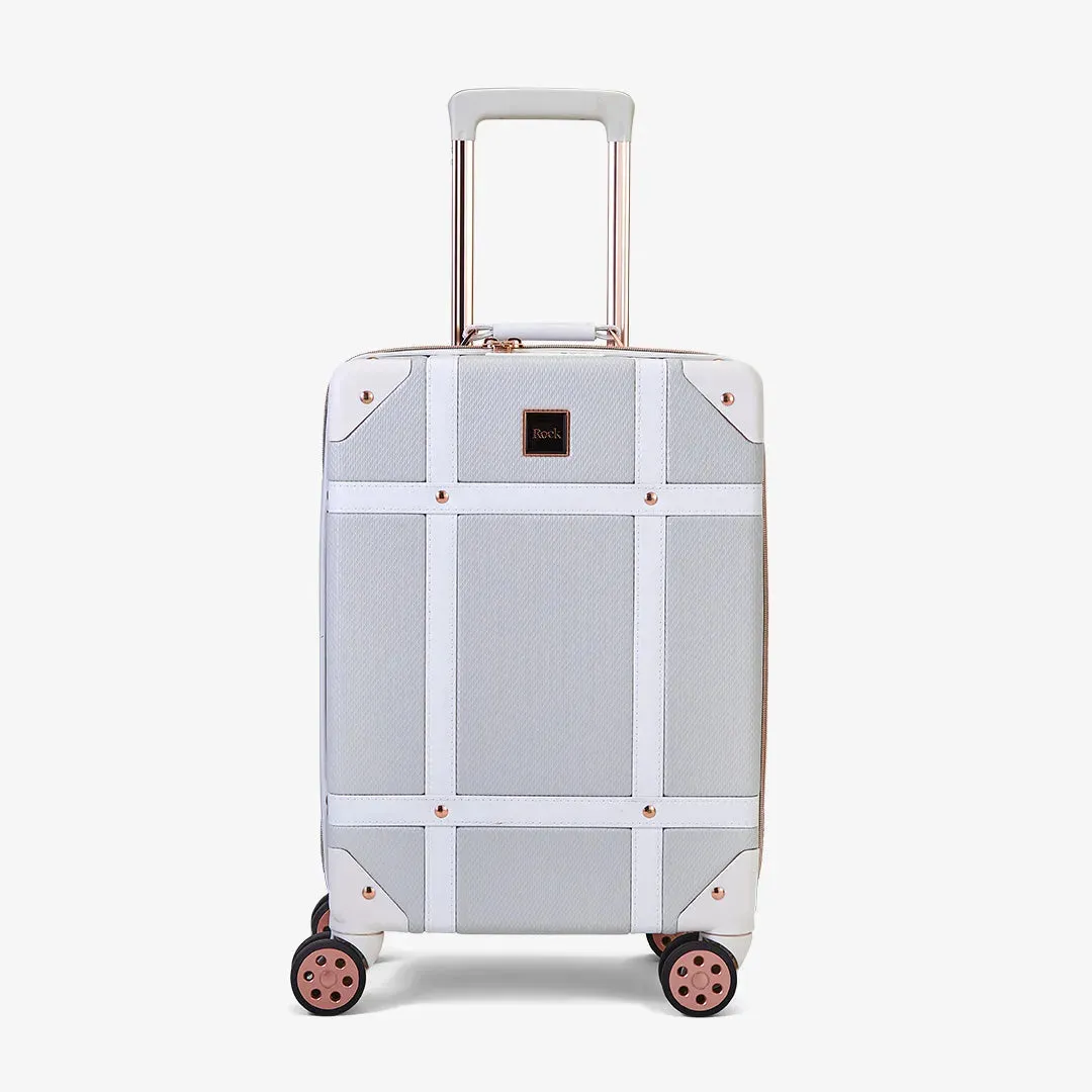 Vintage - Suitcase Hard-Shell 4 Spinner Wheels Travel Bag