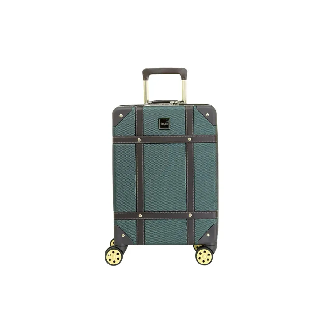 Vintage - Suitcase Hard-Shell 4 Spinner Wheels Travel Bag