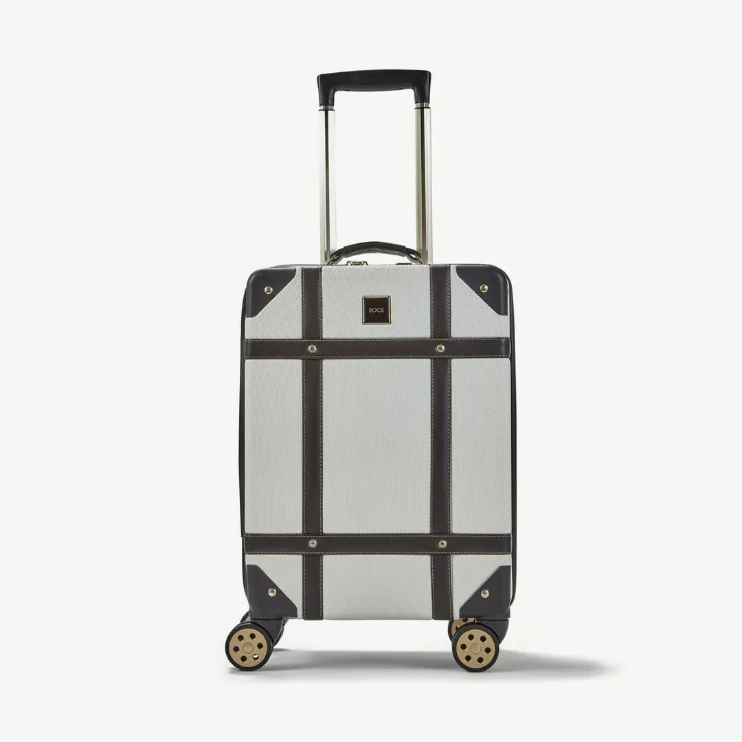 Vintage - Suitcase Hard-Shell 4 Spinner Wheels Travel Bag