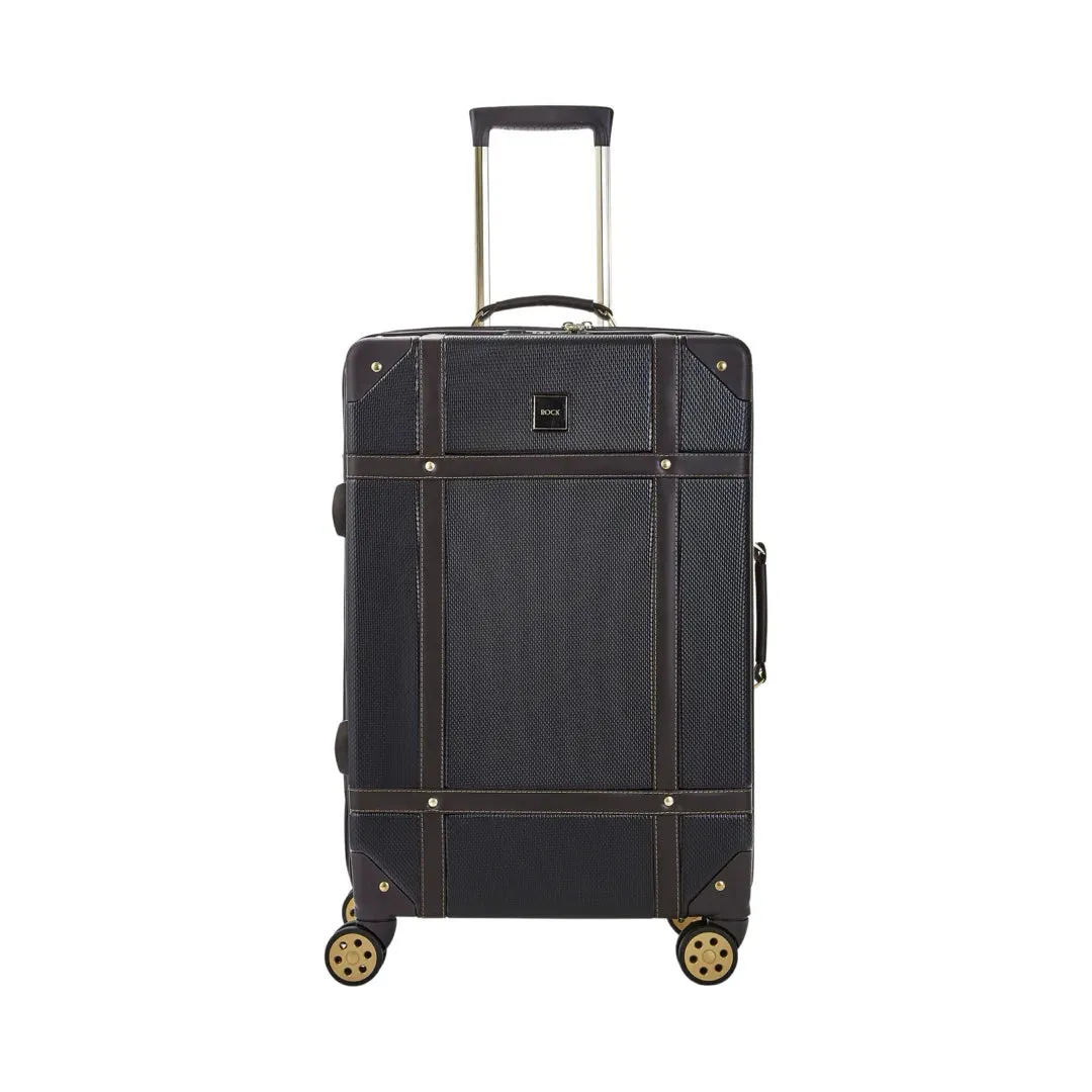 Vintage - Suitcase Hard-Shell 4 Spinner Wheels Travel Bag