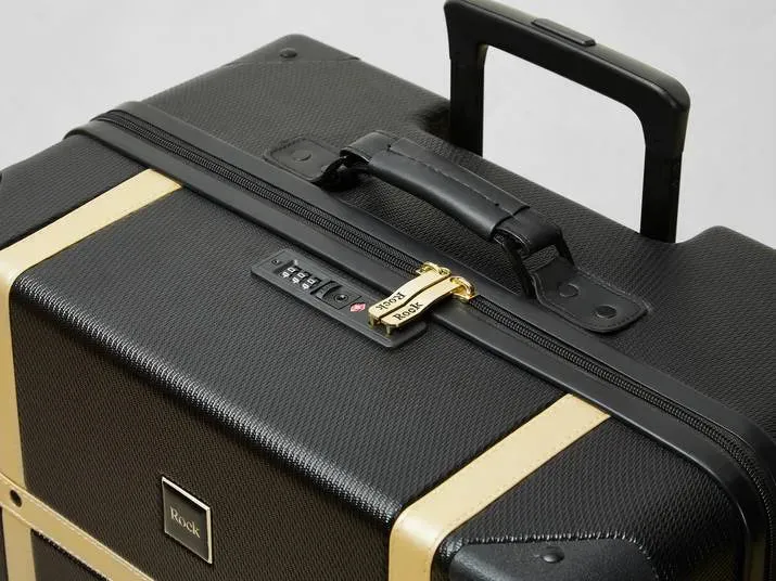 Vintage - Suitcase Hard-Shell 4 Spinner Wheels Travel Bag