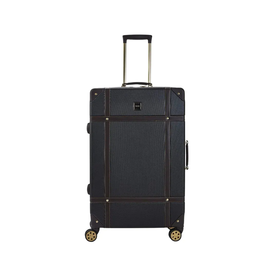 Vintage - Suitcase Hard-Shell 4 Spinner Wheels Travel Bag