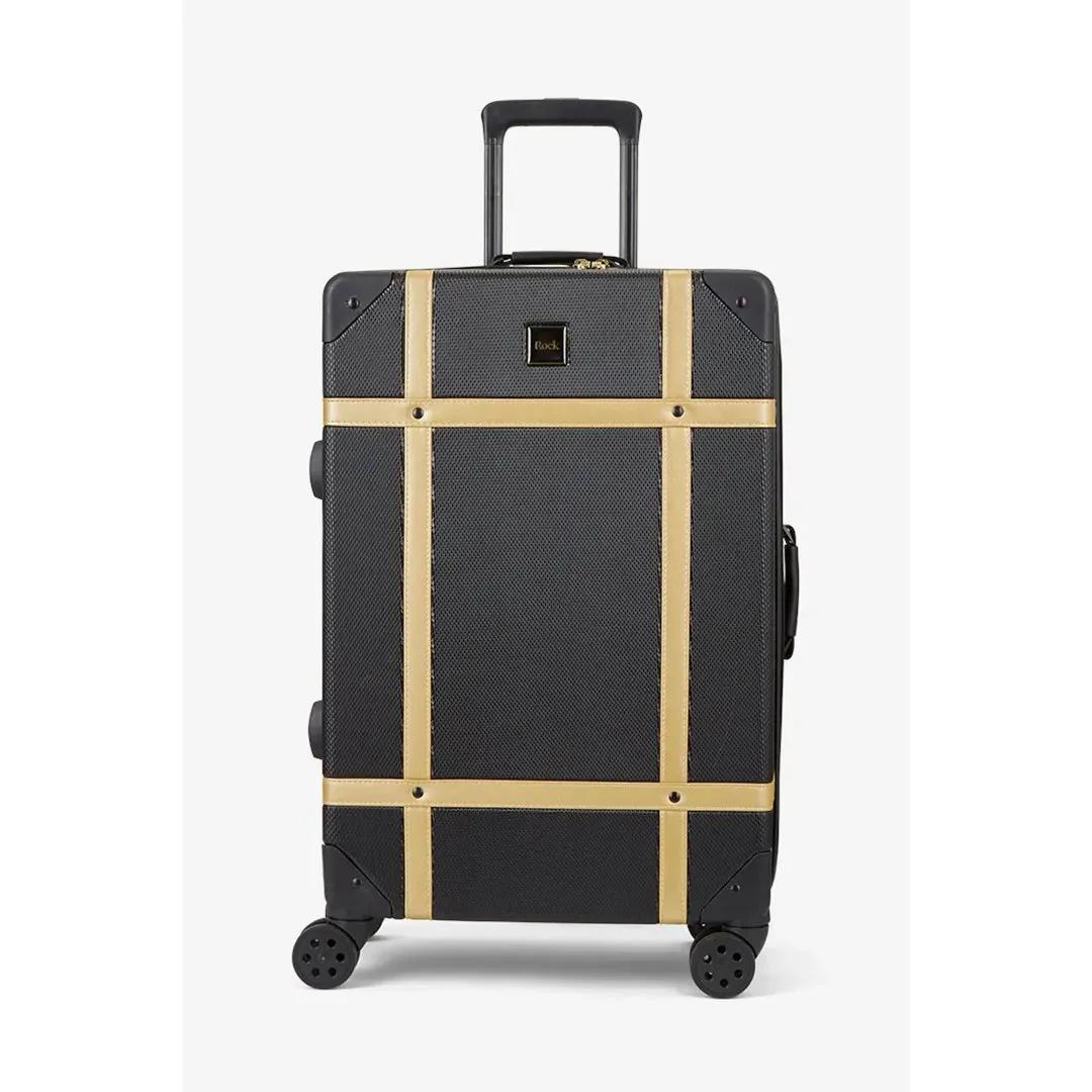 Vintage - Suitcase Hard-Shell 4 Spinner Wheels Travel Bag