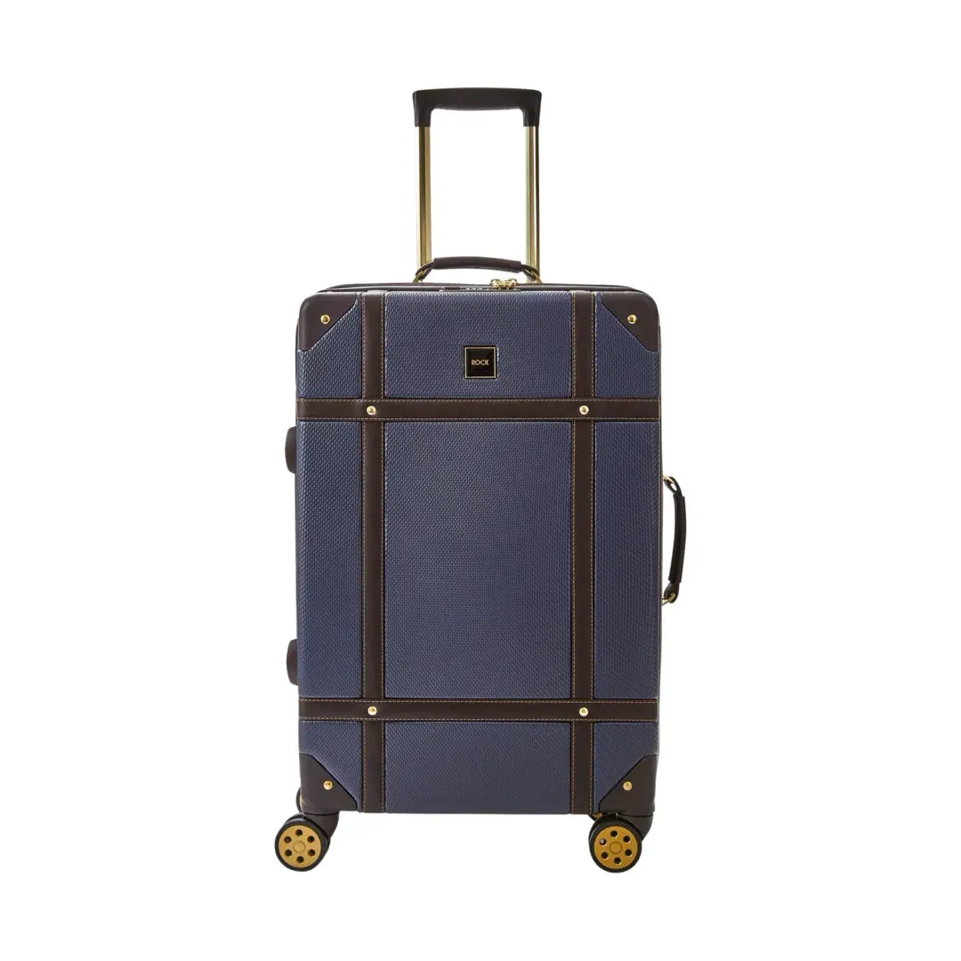Vintage - Suitcase Hard-Shell 4 Spinner Wheels Travel Bag