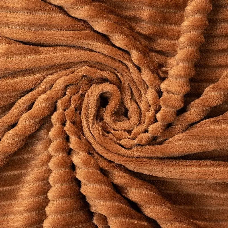 Warm Cosy Bedsheets - Brown