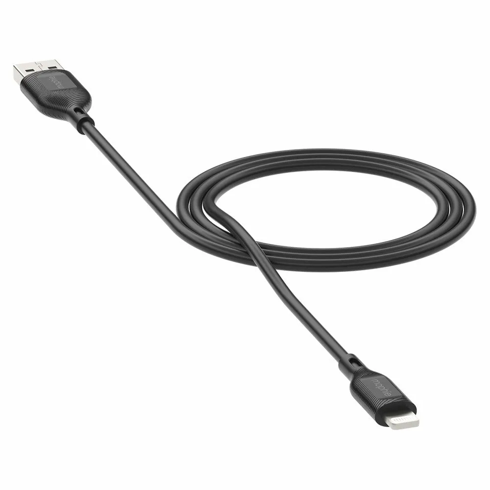 Zagg Mophie 1M USB-A to Lightning Cable - Black | 409911864